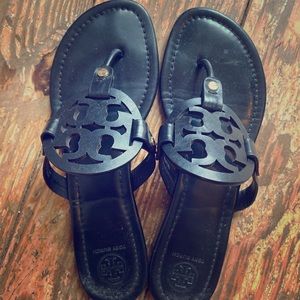EUC Tory Burch Miller Sandals Size 9